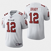 Nike Buccaneers 12 Tom Brady 2020 Vapor Limited White Jersey,baseball caps,new era cap wholesale,wholesale hats